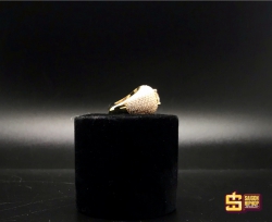 Nhẫn đính đá Moissanite 9mm